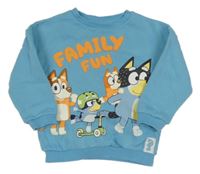 Světlemodrá mikina s Bluey Tu