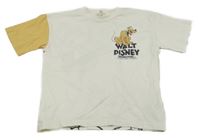 Bílo-hořčicové tričko s Plutem H&M