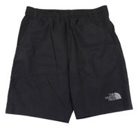 Černé sportovní kraťasy s logem The North Face
