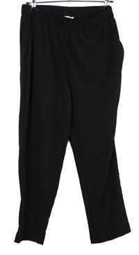 Dámské černé volné kalhoty H&M