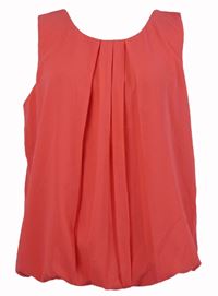 Dámská jahodová šifonová balonová halenka Lisa Tosca 