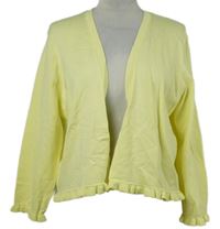 Dámský žlutý svetrový cardigán M&Co