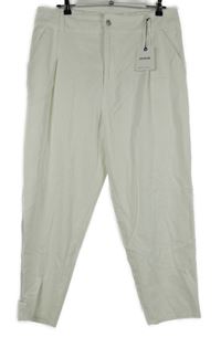 Nové - Dámské bílé paperbag kalhoty New Look 