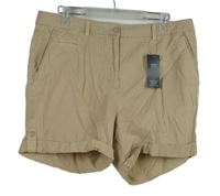 Dámské béžové plátěné kraťasy M&S