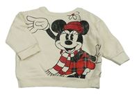 Smetanová mikina s Minnie Next