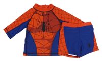 2set- červeno-modré UV tričko se Spidermanem+ kraťasy George