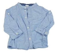 Modro-bílá pruhovaná košile H&M