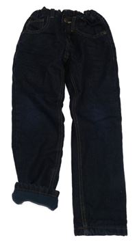 Tmavomodré podšité rifle C&A