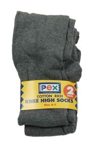 Nové - tmavošedé punčocháče 