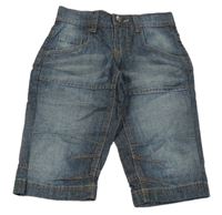 Tmavomodré riflové kraťasy alive