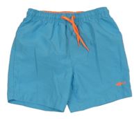 Modré plážové kraťasy se žralokem Primark