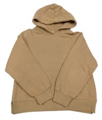 Béžová mikina s kapucí Zara 