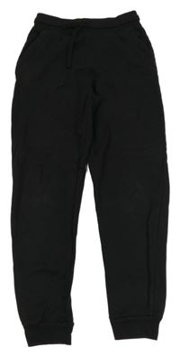 Černé cuff tepláky Primark 