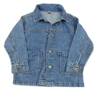 Modrá riflová bunda Tu