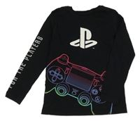 Černé triko PlayStation George 