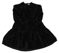 Černé plisované šaty Zara 