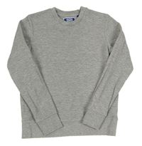 Šedá melírovaná mikina zn. JACK&JONES