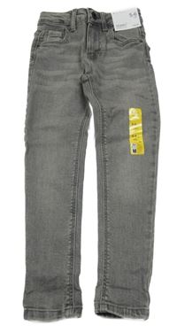 Nové - šedé skinny rifle Denim Co.