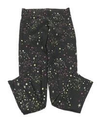 Tmavošedé skvrnité legíny s hvězdičkami M&S