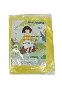 Nové - světležlutá igelitová pláštěnka s kapucí 