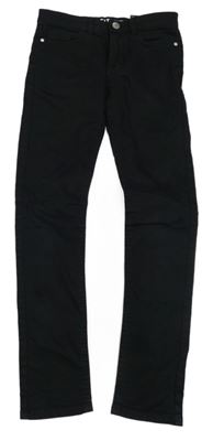 Černé skinny fit super stretch rifle H&M