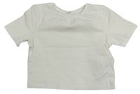Bílé crop tričko Matalan