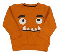 Cihlová mikina s příšerkou zn. F&F