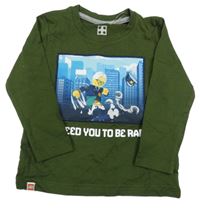 Khaki triko s Lego postavou Lego
