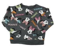 Antracitová mikina s Minnie Primark