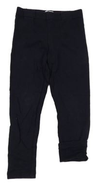 Tmavomodré teplé legíny H&M