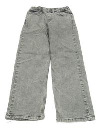 Šedé široké džegíny C&A