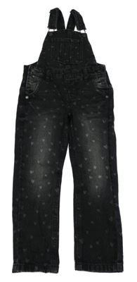 Černé laclové rifle se srdíčky M&S