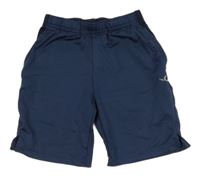 Tmavomodré sportovní funkční kraťasy Decathlon