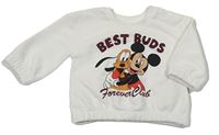 Smetanová mikina s Mickeym a Plutem Primark