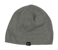 Šedá melírovaná čepice Nike
