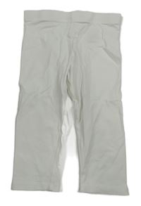 Bílé crop legíny H&M
