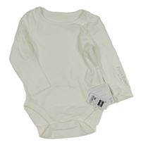 Nové - bílé žebrované body Dunnes Stores 