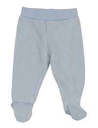 Světlemodré vzorované sametové polodupky Mayoral