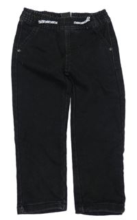 Černé teplákové skinny rifle Pocopiano