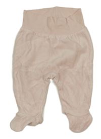 Světlerůžové sametové polodpuky C&A