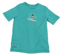 Zelené UV tričko s potiskem 