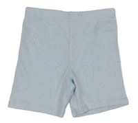 Světlemodré bavlněné kraťasy F&F