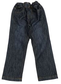 Tmavomodré straight fit rifle Denim Co.
