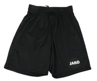 Černé sportovní kraťasy s logem JAKO