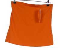 Dámský oranžový top bez ramínek George 