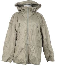 Dámská béžová šusťáková jarní bunda s kapucí Gil Bret 