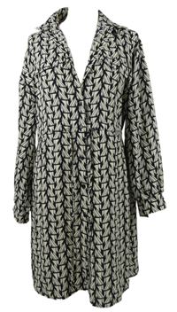 Dámské smetanovo-černé vzorované košilové šaty George 