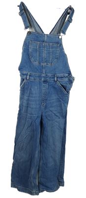 Dámské modré riflové culottes lacláče Fat Face 