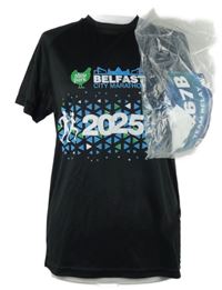 Nové - Pánské černé sportovní tričko s potiskem Roly 