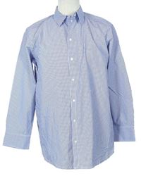 Pánská modro-bílá proužkovaná košile H&M